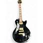 Used Gibson Les Paul Studio Black and Gold Solid Body Electric Guitar thumbnail