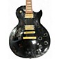 Used Gibson Les Paul Studio Black and Gold Solid Body Electric Guitar