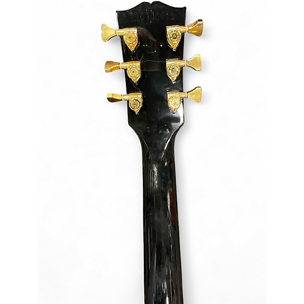Used Gibson Les Paul Studio Black and Gold Solid Body Electric Guitar