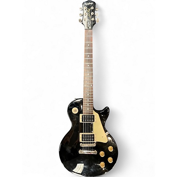 Used Epiphone Les Paul 100 Bolt On Black Solid Body Electric Guitar