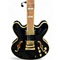 Used Epiphone Sheraton II Black Hollow Body Electric Guitar