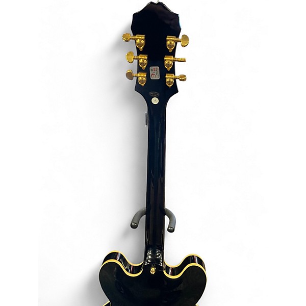 Used Epiphone Sheraton II Black Hollow Body Electric Guitar