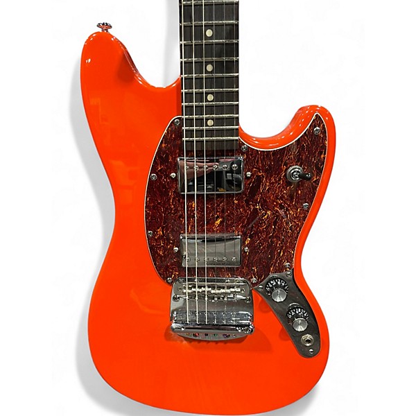Used Puresalem Jimmy Orange Solid Body Electric Guitar