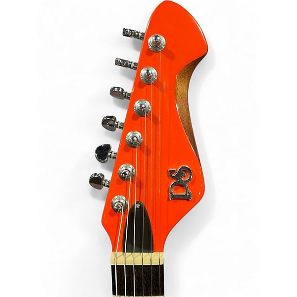 Used Puresalem Jimmy Orange Solid Body Electric Guitar