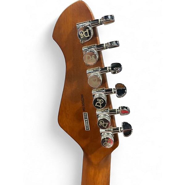 Used Puresalem Jimmy Orange Solid Body Electric Guitar