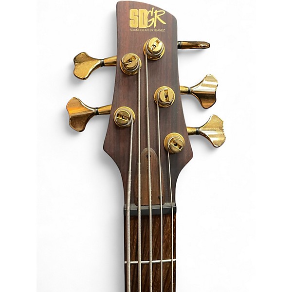Used Ibanez SR412 Amber Electric Bass Guitar