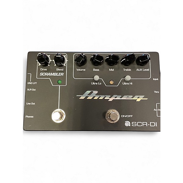 Used Ampeg SCR-DI Bass Effect Pedal