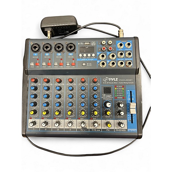 Used 2010s Pyle pmxu83bt Digital Mixer