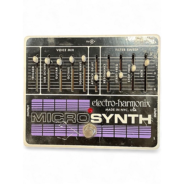Used Electro-Harmonix Micro Synth Effect Pedal