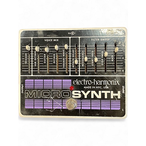 Used Electro-Harmonix Micro Synth Effect Pedal