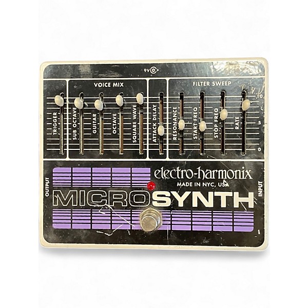 Used Electro-Harmonix Micro Synth Effect Pedal