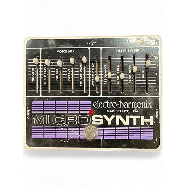 Used Electro-Harmonix Micro Synth Effect Pedal
