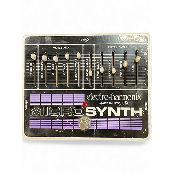 Used Electro-Harmonix Micro Synth Effect Pedal