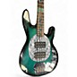 Used Ernie Ball Music Man SABRE BASS Ocean Blue Burst Electric Bass Guitar