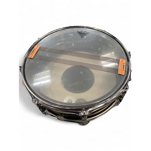 Used Ludwig 14in Acrolite Snare Metallic Black Drum