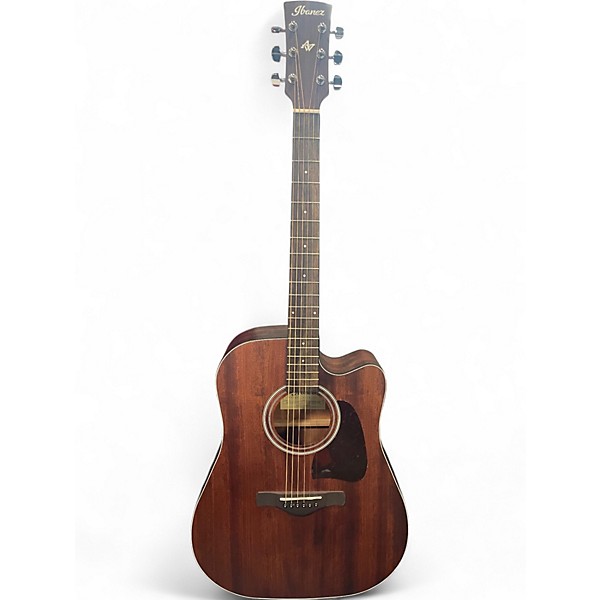 Used Ibanez AW54CE Natural Acoustic Electric Guitar