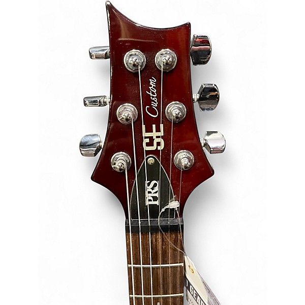 Used PRS SE Custom 22 2 Color Sunburst Solid Body Electric Guitar