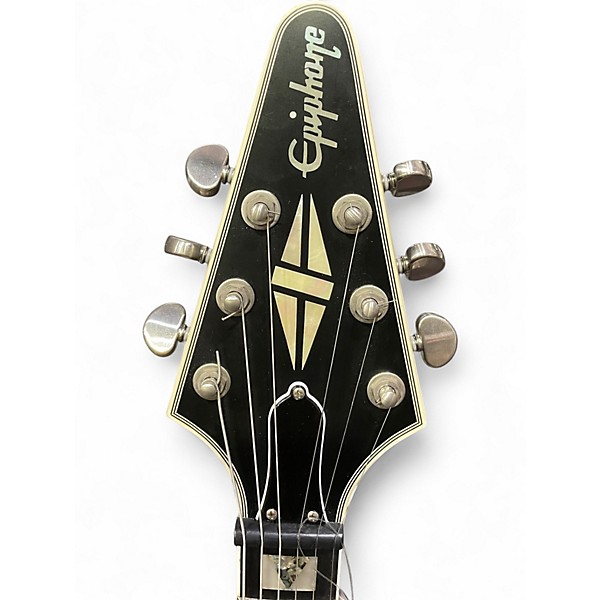 Used Epiphone FLYING V PROPHECY Black Solid Body Electric Guitar