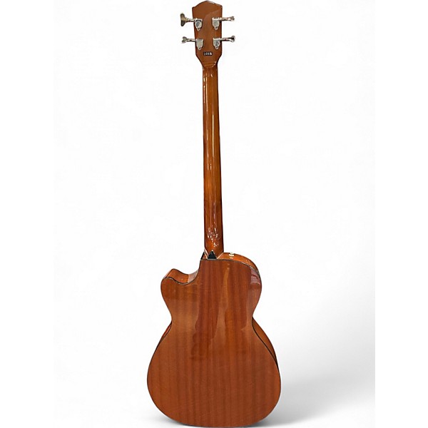 Used Fender CB60SCE Natural Acoustic Bass Guitar