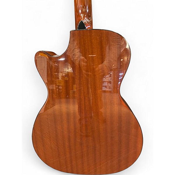 Used Fender CB60SCE Natural Acoustic Bass Guitar
