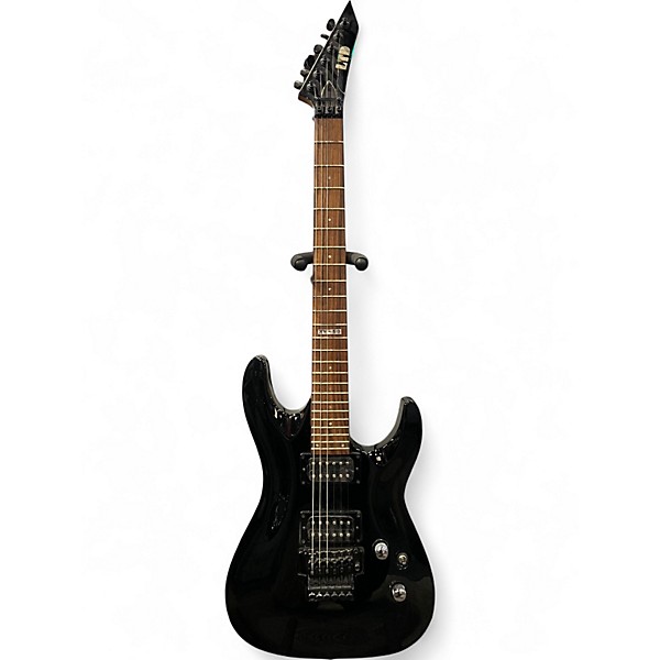Used ESP LTD MH-50 Black Solid Body Electric Guitar