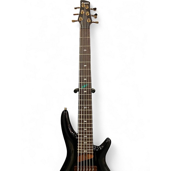 Used Ibanez SR3506 Black Electric Bass Guitar