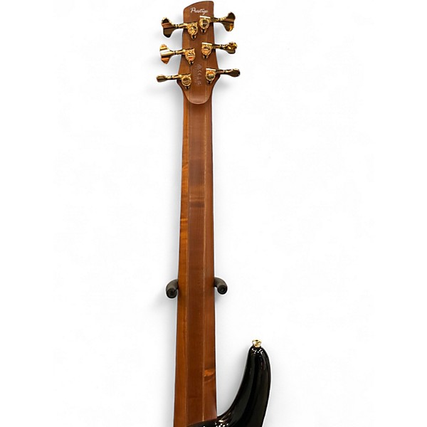 Used Ibanez SR3506 Black Electric Bass Guitar