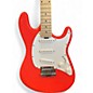 Used Sterling by Music Man Sub Series Cutlass Fiesta Red Solid Body Electric Guitar