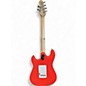 Used Sterling by Music Man Sub Series Cutlass Fiesta Red Solid Body Electric Guitar