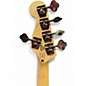 Used Squier Contemporary Active Jazz Bass HH V Black Electric Bass Guitar