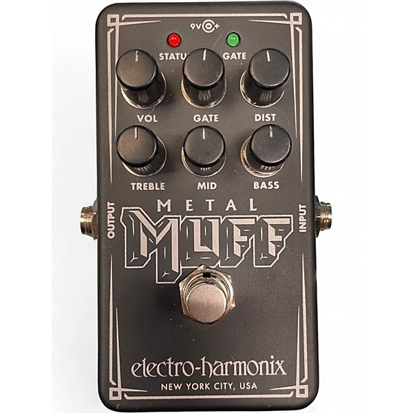 Used Electro-Harmonix Nano Pocket Metal Muff Distortion Effect Pedal