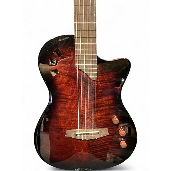 Used Cordoba STAGE Brown Sunburst Acoustic Electric Guitar