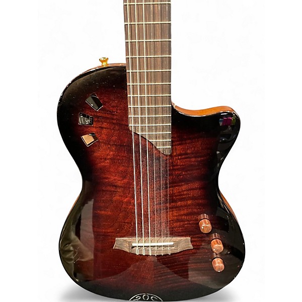 Used Cordoba STAGE Brown Sunburst Acoustic Electric Guitar