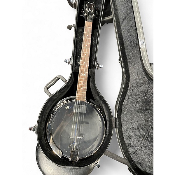 Used Dean BW6E Backwoods Black Banjo