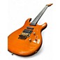 Vintage 1994 Carvin DC135 Trans Amber Solid Body Electric Guitar