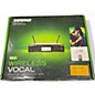 Used Shure BLX Vocal System + SM58 Handheld Wireless System thumbnail
