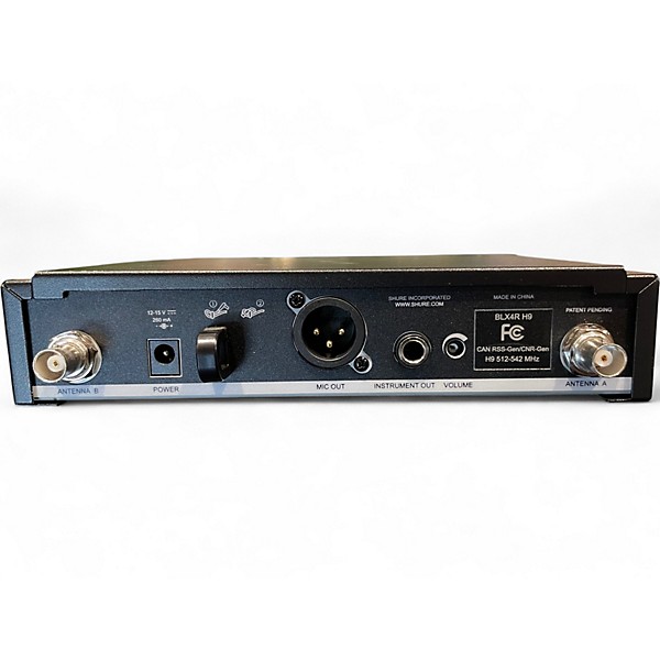 Used Shure BLX Vocal System + SM58 Handheld Wireless System