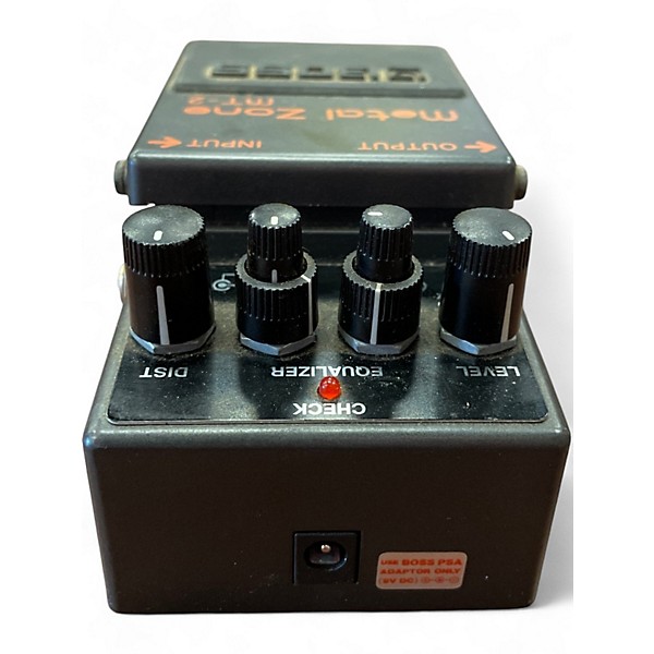 Used BOSS MT2 Metal Zone Distortion Effect Pedal