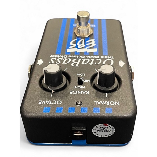 Used EBS Octabass Triple Mode Bass Octave Divider Bass Effect Pedal