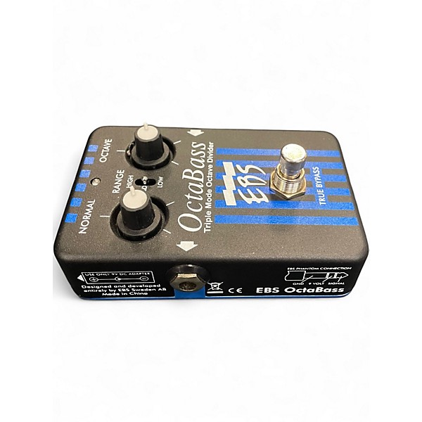 Used EBS Octabass Triple Mode Bass Octave Divider Bass Effect Pedal