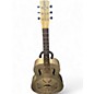 Used Gretsch Guitars G9201 Honeydipper Metal Round Neck Silver Resonator Guitar thumbnail