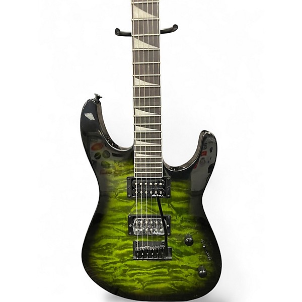 Used Jackson Dinky JS20 Green Solid Body Electric Guitar
