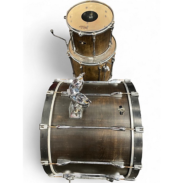 Used TAMA 3 Piece Superstar Antique Natural Drum Kit