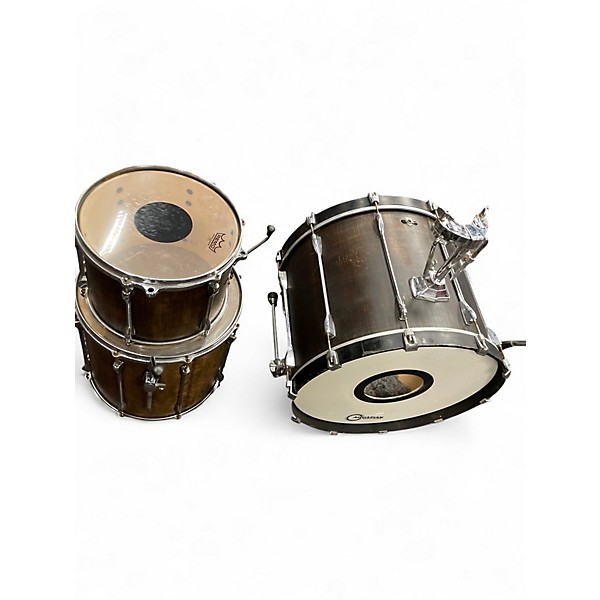 Used TAMA 3 Piece Superstar Antique Natural Drum Kit