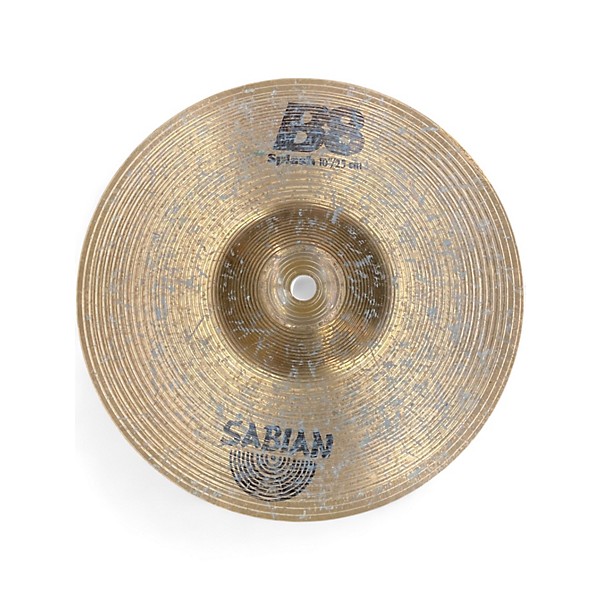 Used SABIAN 10in B8 Splash Cymbal