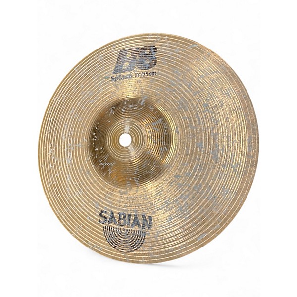 Used SABIAN 10in B8 Splash Cymbal