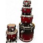 Used PDP by DW 6 Piece Concept MAPLE Red with Black Bevels Drum Kit thumbnail