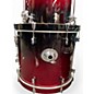 Used PDP by DW 6 Piece Concept MAPLE Red with Black Bevels Drum Kit