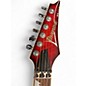 Used Ibanez RG4EXQM1 Trans Red Solid Body Electric Guitar