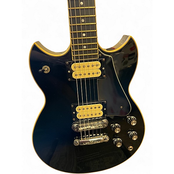 Vintage 1975 Yamaha SG1500 Black Solid Body Electric Guitar